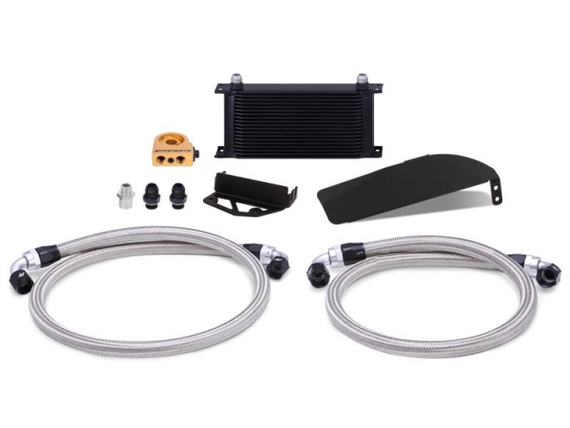 MISHIMOTO Direct-Fit Oil Cooler Kit, Black (2017-2020 Civic Type R)