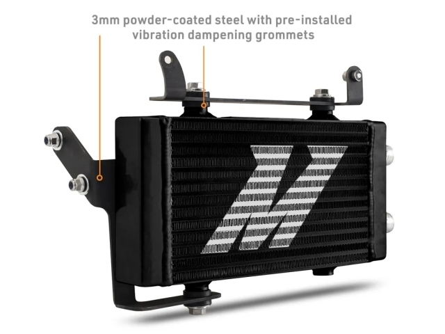 MISHIMOTO Oil Cooler Kit, Non-Thermostatic Black Cooler (2023-2024 Toyota GR Corolla)