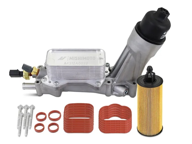 MISHIMOTO Aluminum Oil Filter Housing Kit (2011-2017 PENTASTAR 3.2L & 3.6L V6)