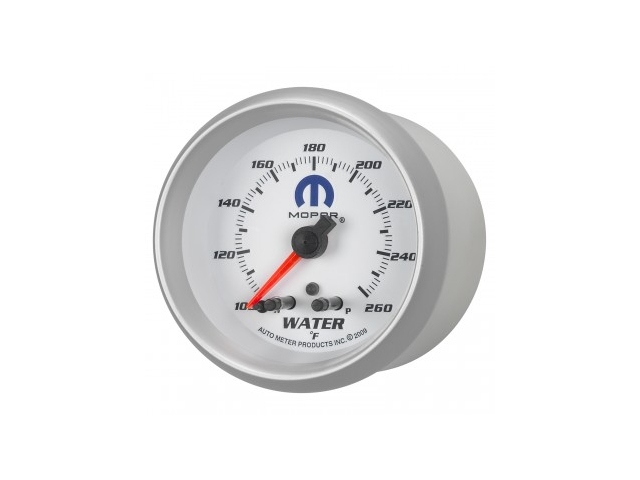 Auto Meter MOPAR Digital Stepper Motor Gauge, 2-5/8", Water Temperature (100-260 F)