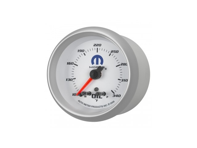 Auto Meter MOPAR Digital Stepper Motor Gauge, 2-5/8", Oil Temperature (100-340 F) - Click Image to Close