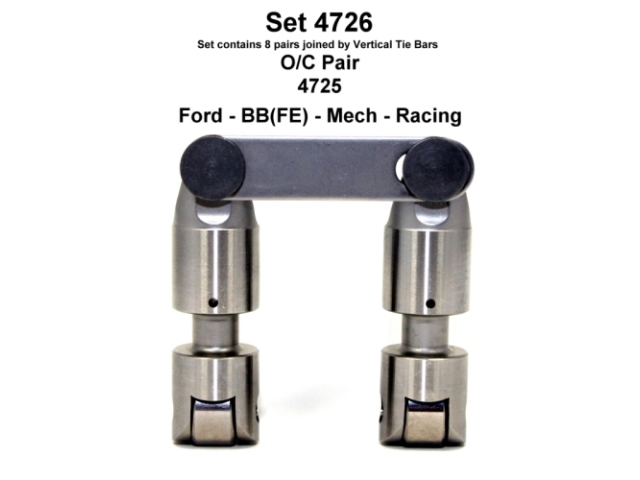 Morel Mechanical Roller Lifters (FORD FE .875D T/B MECH ROLLER 352-390-410-428 CU IN (FE)) - Click Image to Close