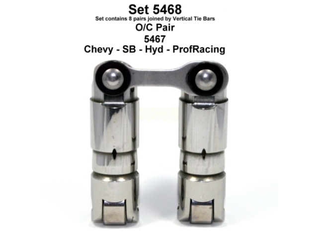 Morel Hydraulic Roller Lifters (SBC .903D T/B HI RPM P/O HYD O/C RACING) - Click Image to Close