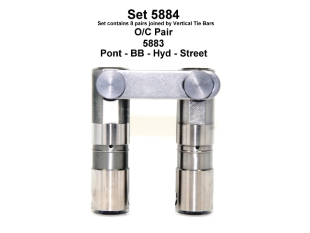 Morel Hydraulic Roller Lifters (PONTIAC .842D T/B STREET PERF HYD ROLLER PONT 400-421-428-455 CU IN)