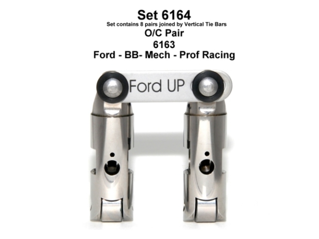 Morel Mechanical Roller Lifters (BUSHING UFRS FORD BB(FE) .875D T/B U/P P/O 352-390-410-428)