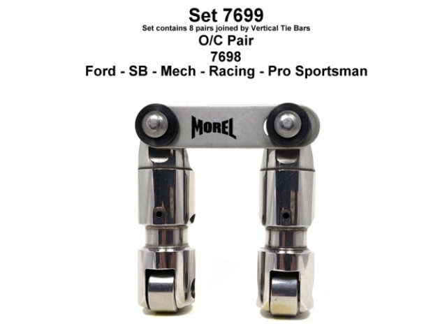 Morel Mechanical Roller Lifters (FORD WIND/CLEV PRO SPORTSMAN 0.875D T/B P/O O/C)