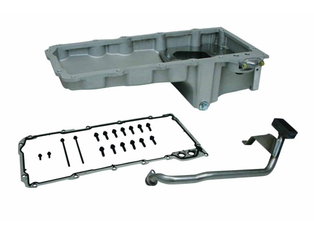 MOROSO Oil Pan, Cast, Rear Sump (1955-1987 GM LS)