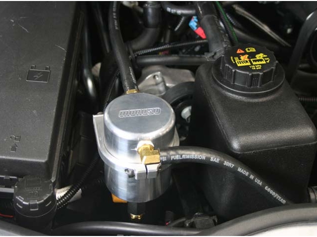 MOROSO Air-Oil Separator Kit, Large Body (2010-2015 Camaro SS)