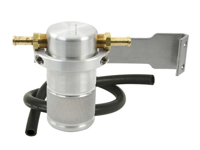 MOROSO Air-Oil Separator Kit, Small Body, Polished (2008-2014 CTS-V) - Click Image to Close