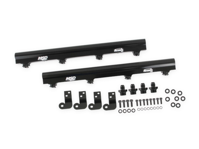 MSD ATOMIC EFI Billet Fuel Rails (GM LS1, LS6 & LS2)