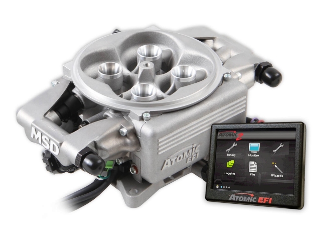 MSD Atomic EFI 2 TBI Throttle Body Kit, Unfinished