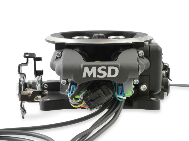 MSD Atomic EFI 2 TBI Throttle Body Kit, Black