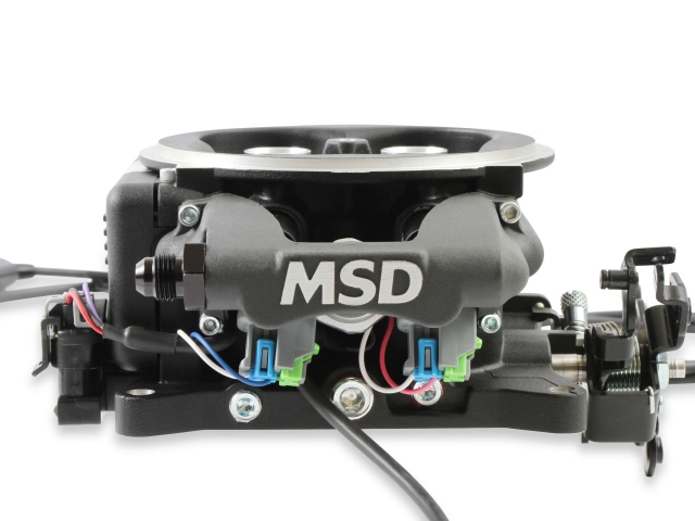 MSD Atomic EFI 2 TBI Throttle Body Kit, Black