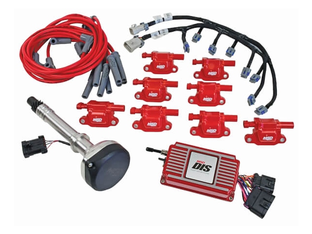 MSD Direct Ignition System (DIS) Controller, Red (CHEVROLET SMALL & BIG BLOCK)