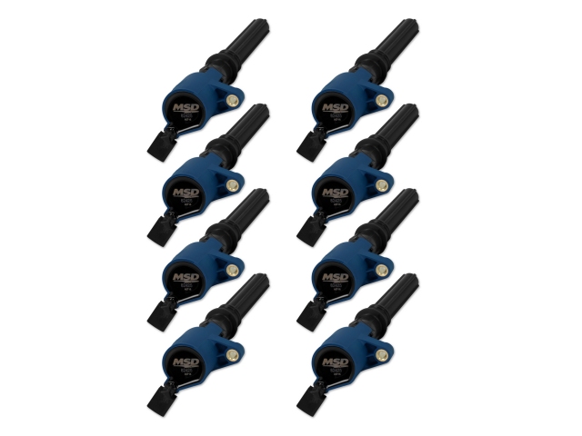 MSD FORD Blaster Coil-On-Plugs, Blue (1999-2004 FORD 4.6L MOD SOHC) - Click Image to Close