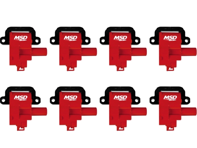 MSD Blaster Coil Kit, Red (GM LS1 & LS6) - Click Image to Close