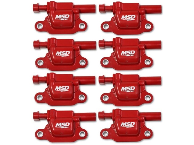 MSD Blaster Coil Kit, Red (GM LT1 & LT4)