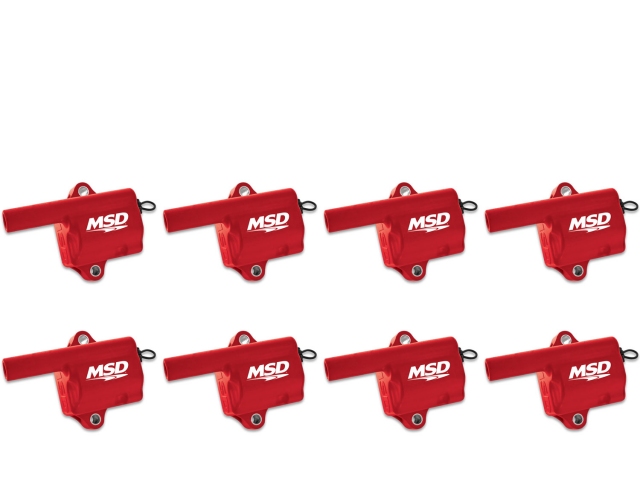 MSD PRO POWER Coil Kit, Red (GM LQ4 & LQ9) - Click Image to Close