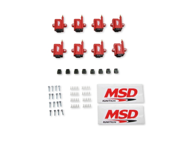 MSD SMART COIL Ignition Coils, Red