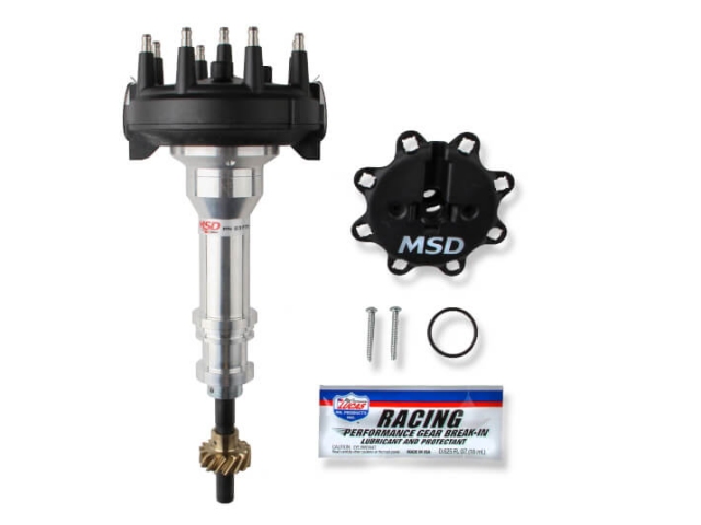 MSD Crank Trigger Distributor, Black (FORD 351C & 460)