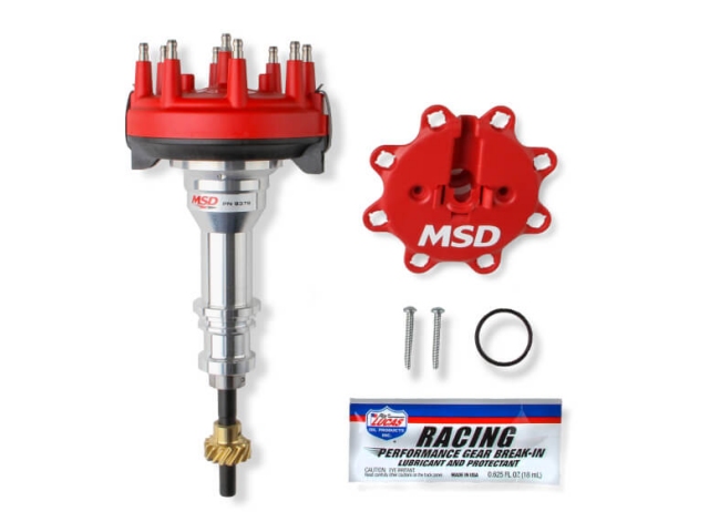 MSD Crank Trigger Distributor, Red (FORD 289 & 302)