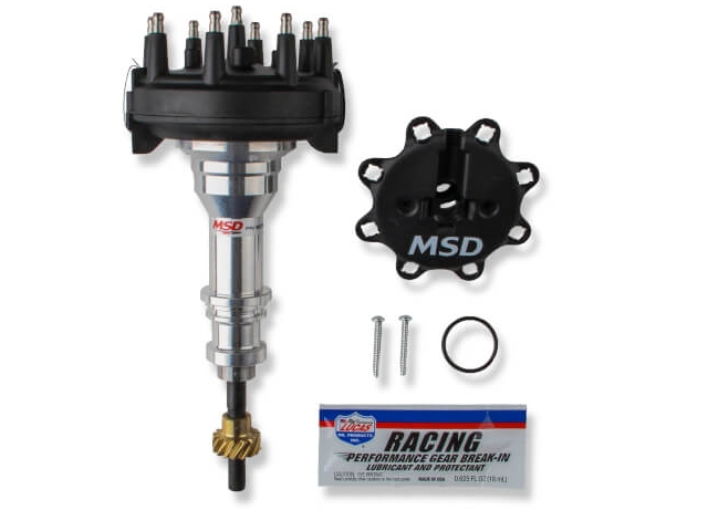 MSD Crank Trigger Distributor, Black (FORD 289 & 302)