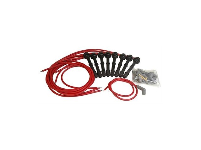 MSD 8.5mm Super Conductor Spark Plug Wire Set, Red (FORD 4.6L & 5.4L DOHC) - Click Image to Close