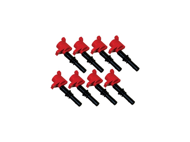 MSD FORD Blaster Coil-On-Plugs, Red (2004-2008 FORD 4.6L MOD SOHC)