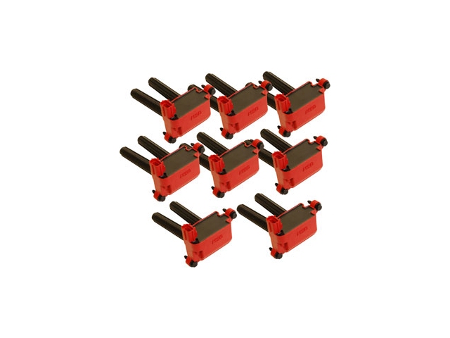 MSD Blaster Coils, Red (2005-2020 CHRYSLER 5.7L, 6.1L, 6.4L & 6.2L HEMI)
