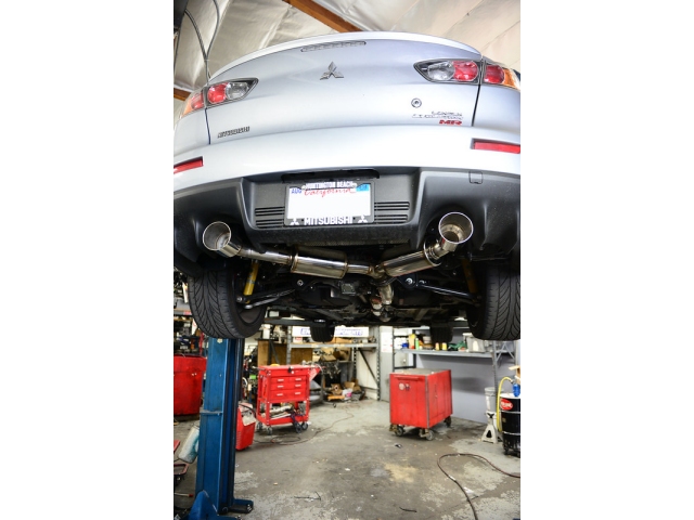 MXP compRS Cat-Back Exhaust (2008-2015 Lancer Evolution X)