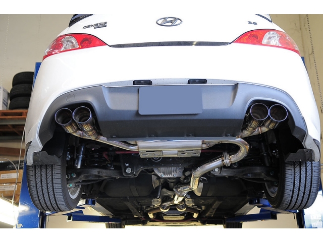 MXP SP Cat-Back Exhaust (2010-2016 Genesis Coupe 3.8L V6) - Click Image to Close