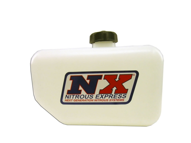 NITROUS EXPRESS Water/Methanol Reservoir w/ Fittings & Brackets, 2.5 Gallon - Click Image to Close