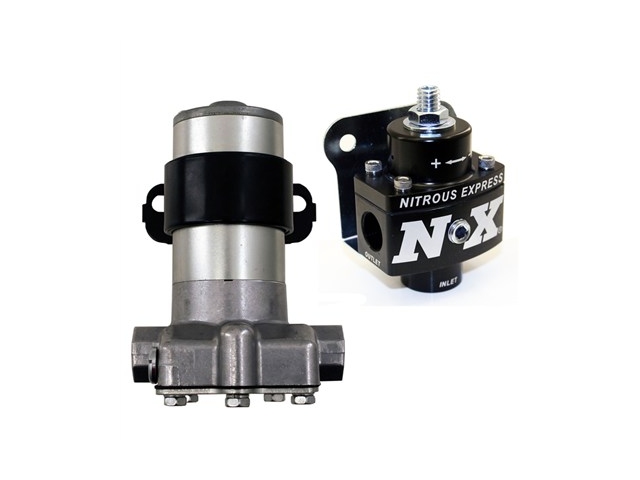 NITROUS EXPRESS Fuel Pump w/ Non Bypass Regulator, 140 GPH