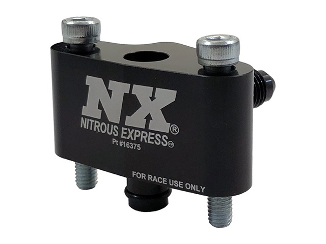 NITROUS EXPRESS Billet Fuel Rail Adapter (NISSAN 350Z & 370Z & INFINITI G35 & G37)