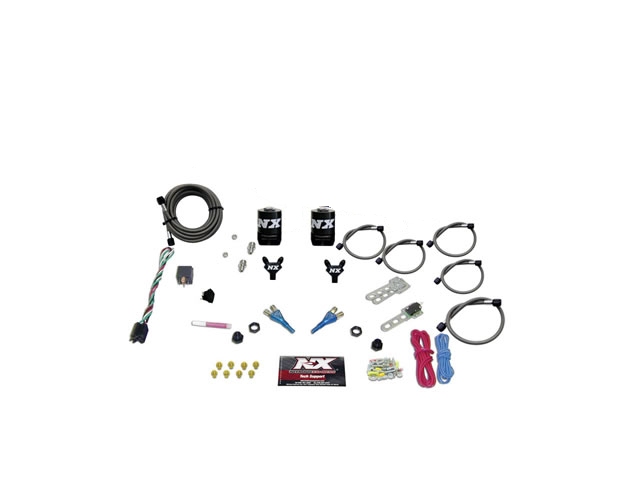 NITROUS EXPRESS Gemini Twin EFI Dual Nozzle Nitrous Kit w/ No Bottle, 35-150 WHP x 2 (GM)