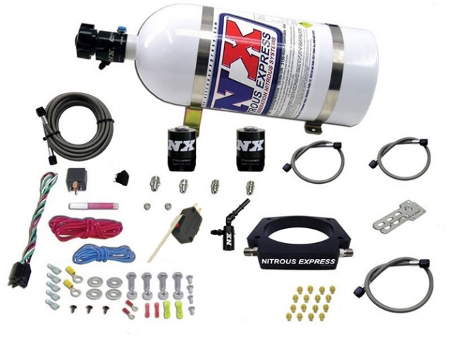 NITROUS EXPRESS GM LT2 Nitrous Plate System w/ 10 Pound Bottle [50-250 HP] (2020 Corvette Stingray)