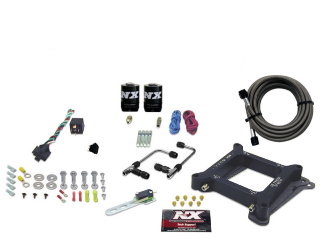 NITROUS EXPRESS Holley Gemini Twin Stage Six Nitrous Kit w/ No Bottle (50-300 WHP)