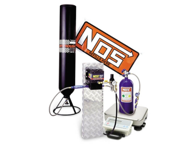 NOS Refill Pump Station w/ Scale - Click Image to Close