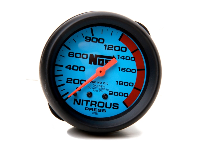 NOS Nitrous Pressure Gauge, 2-5/8" (0-2000 PSI)