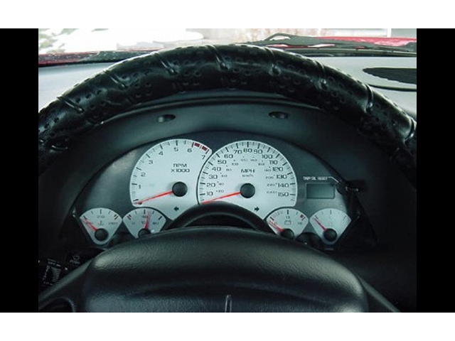 NR Auto Replacement Gauge Face, White (1999-2002 Camaro Z28)