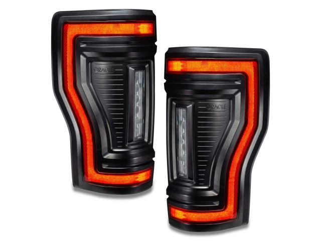 ORACLE Flush Mount LED Tail Lights, Red (2017-2022 Ford F-250 & F-350 Super Duty)