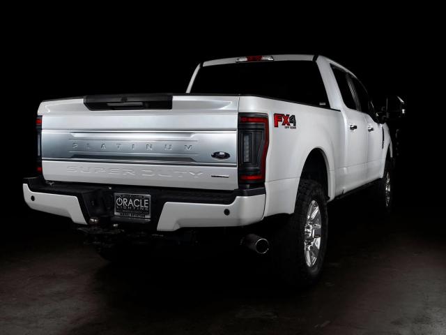 ORACLE Flush Mount LED Tail Lights, Red (2017-2022 Ford F-250 & F-350 Super Duty) - Click Image to Close