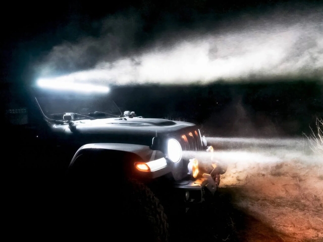 ORACLE Integrated Windshield Roof LED Light Bar System (Jeep Wrangler JL & JLU & Gladiator JT)