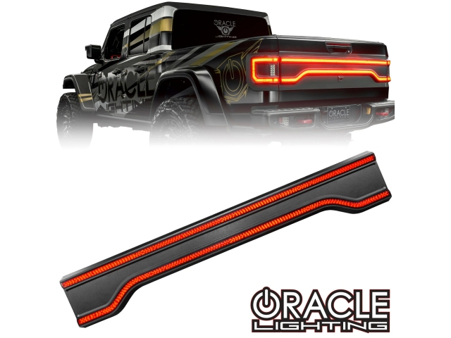 ORACLE Flush RACETRACK Flush Style LED Tailgate Panel Light, Red (2020-2024 Jeep Gladiator JT)