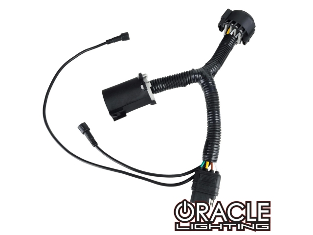 ORACLE Flush 7-Pin Trailer Wiring T-Harness Adapter Plug (2020-2024 Jeep Gladiator JT)
