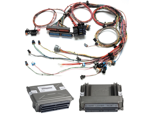 PAINLESS GM Sequential Fuel Injection Harness, Cable Drive Throttle (1997-2004 GM LS1 & LS6)
