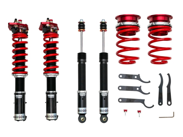 PEDDERS eXtreme XA Coilover Plus Kit w/ Front Camber Plates (1990-1993 Ford Mustang 5.0L V8)