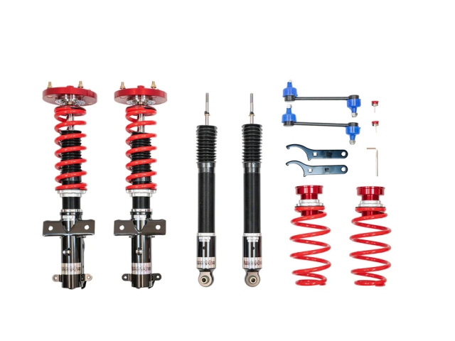 PEDDERS eXtreme XA Coilover Kit (2005-2014 Mustang GT, BOSS 302, Bullitt & Shelby GT500) - Click Image to Close