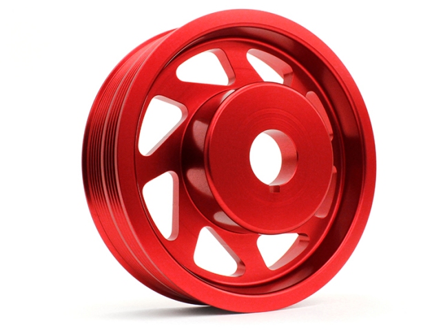 PERRIN Lightweight Crank Pulley, Red (SUBARU EJ)