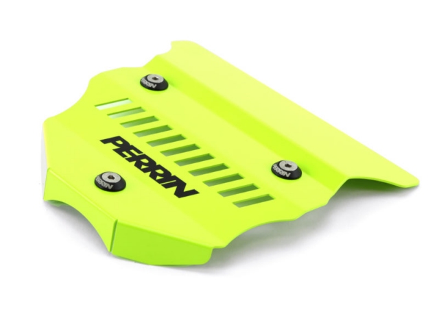 PERRIN Engine Cover, Neon Yellow (2022 Subaru BRZ & Toyota GR86) - Click Image to Close